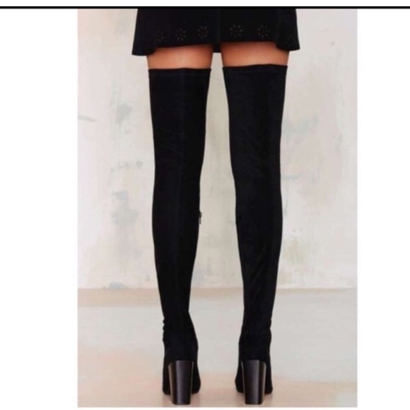 Thigh high boots - Picture 2 of 2